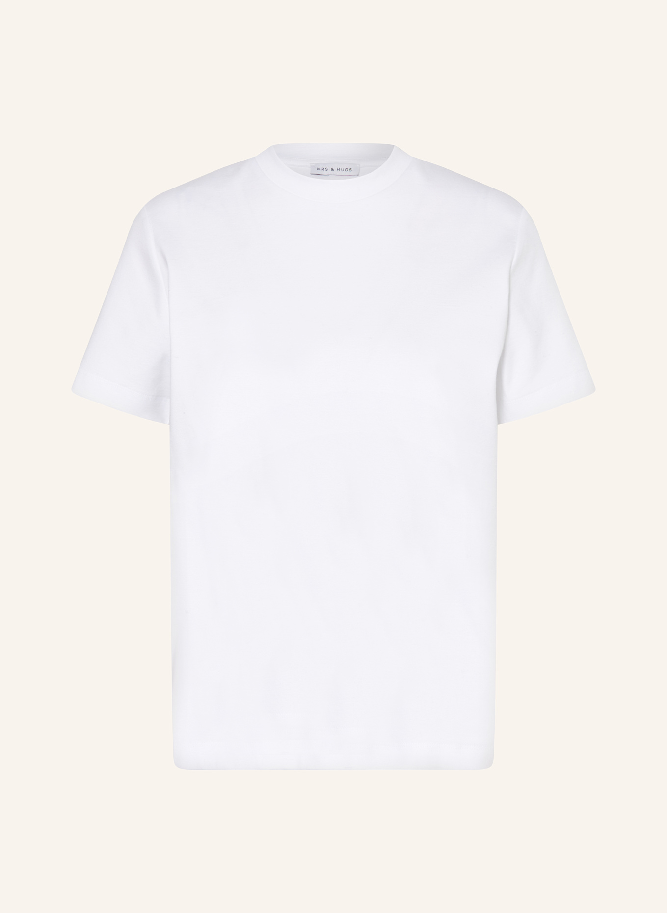 Футболка Mrs & Hugs, белый 
Футболка Mrs & Hugs, белый