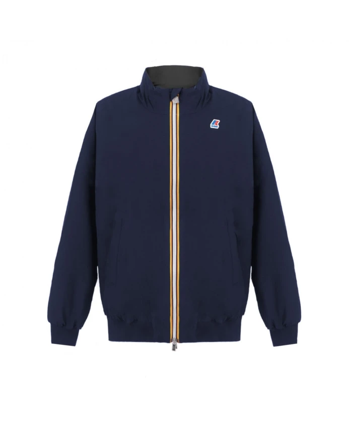 Двусторонняя теплая куртка K-Way, синий
Двусторонняя теплая куртка K-Way, синий