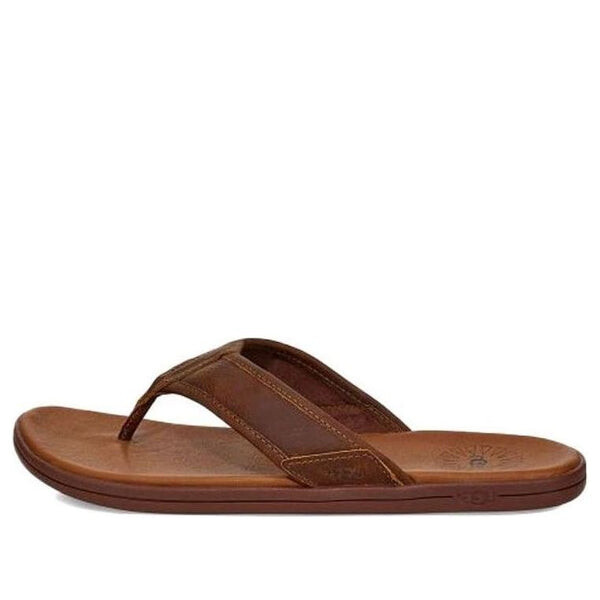 Модные сандалии seaside flip кожаные тапочки из коровьей кожи кофе Ugg, коричневый
Модные сандалии seaside flip кожаные тапочки из коровьей кожи кофе Ugg, коричневый