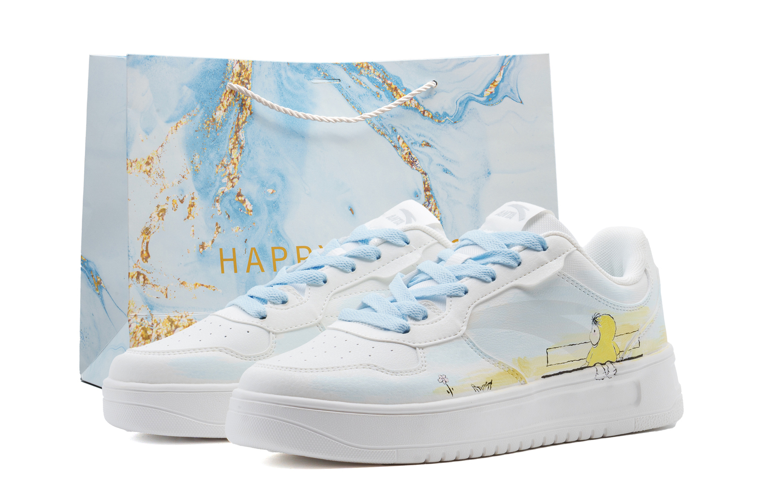 ANTA Easy Textile, Synthetic Leather, нескользящие амортизирующие низкие кроссовки для скейтбординга Unisex белый синий желтый
ANTA Easy Textile, Synthetic Leather, нескользящие амортизирующие низкие кроссовки для скейтбординга Unisex белый синий желтый