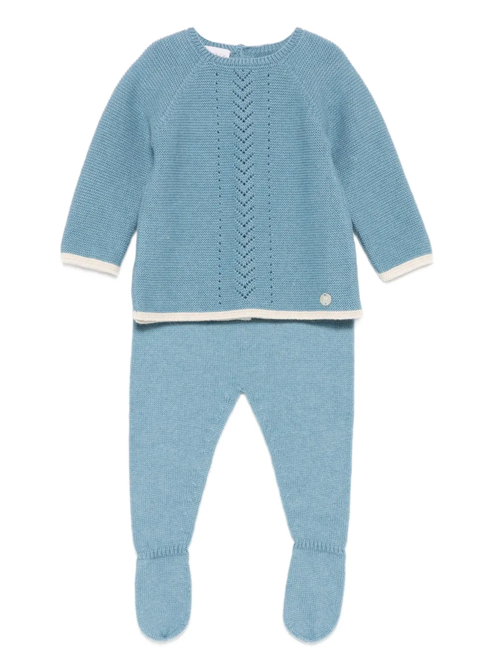 Трикотажный комплект из свитера и брюк Paz Rodriguez, синий
Трикотажный комплект из свитера и брюк Paz Rodriguez, синий