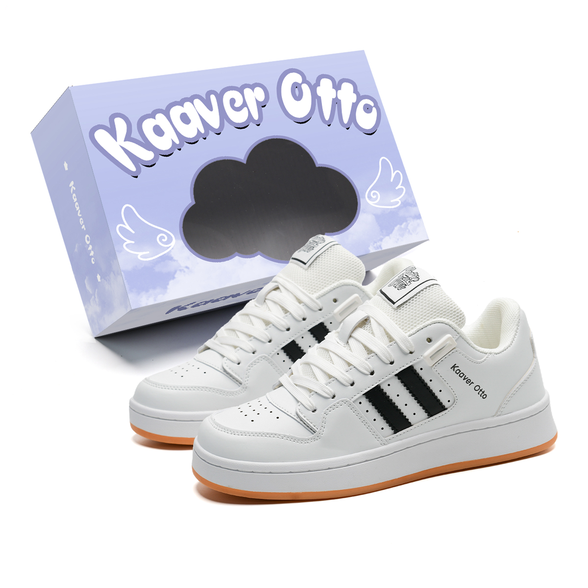 KAAVER OTTO Износостойкие и легкие низкие скейтерские кроссовки унисекс белый черный - бежевый черный, цвет Beige Black
KAAVER OTTO Износостойкие и легкие низкие скейтерские кроссовки унисекс белый черный - бежевый черный, цвет Beige Black