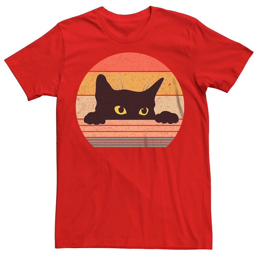 Мужская футболка с рисунком Cat Circle в стиле ретро Licensed Character, красный
Мужская футболка с рисунком Cat Circle в стиле ретро Licensed Character, красный