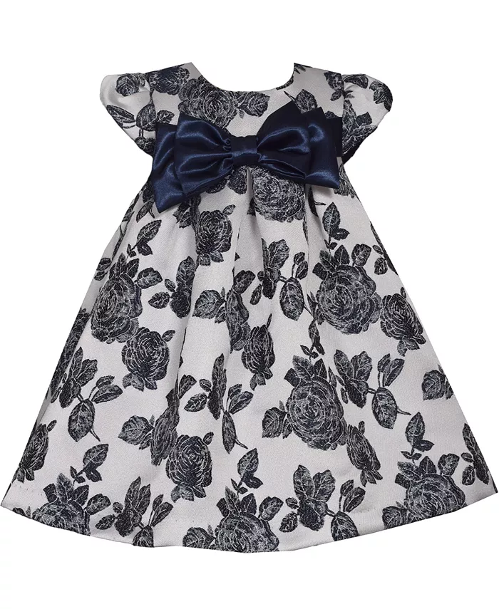 Платье для девочек Trapeze с объемным бантом для праздника Bonnie Baby, синий
Платье для девочек Trapeze с объемным бантом для праздника Bonnie Baby, синий