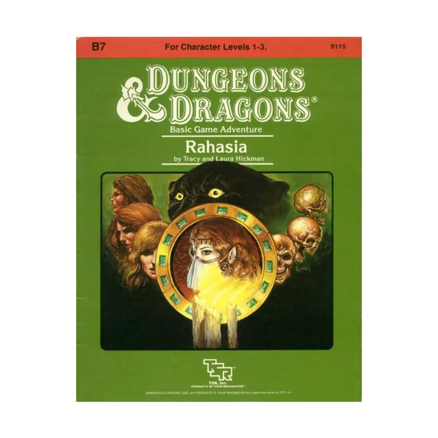 Модуль Rahasia, Basic Dungeons & Dragons (Original Edition) - Modules & Adventures - B Series
Модуль Rahasia, Basic Dungeons & Dragons (Original Edition) - Modules & Adventures - B Series