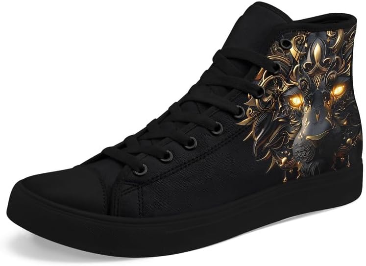 Женские/мужские модные высокие кеды на шнуровке AWSOLE с черепом, черные текстильные кроссовки, нескользящие, удобные для повседневной носки и прогулок
Женские/мужские модные высокие кеды на шнуровке AWSOLE с черепом, черные текстильные кроссовки, нескользящие, удобные для повседневной носки и прогулок