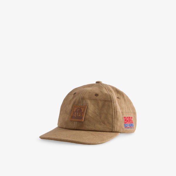 Кепка Bape с аппликацией, регулируемая, из хлопка и канваса A Bathing Ape, бежевый
Кепка Bape с аппликацией, регулируемая, из хлопка и канваса A Bathing Ape, бежевый