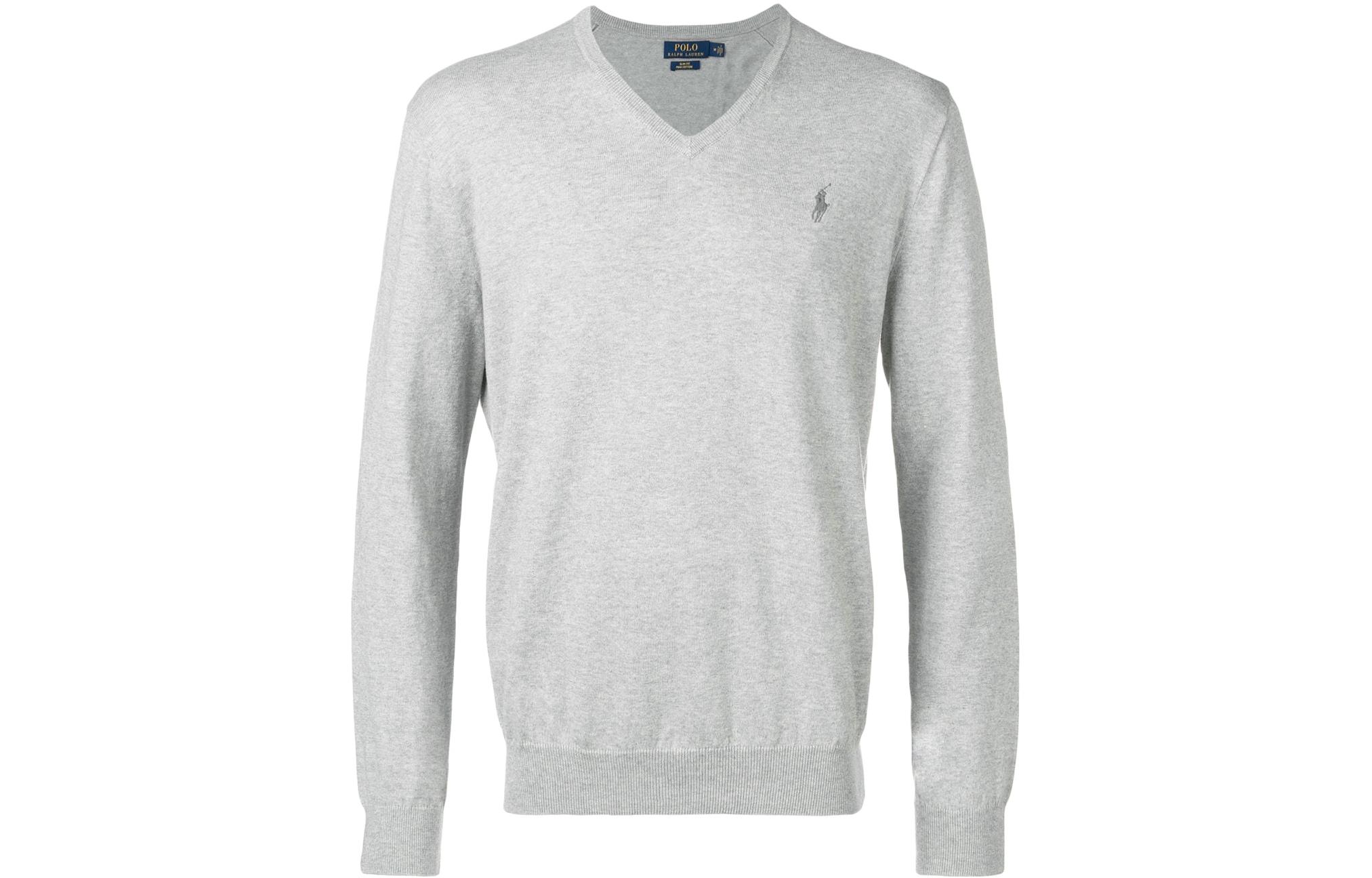 Свитер с вышитым логотипом Polo Ralph Lauren, серый
Свитер с вышитым логотипом Polo Ralph Lauren, серый