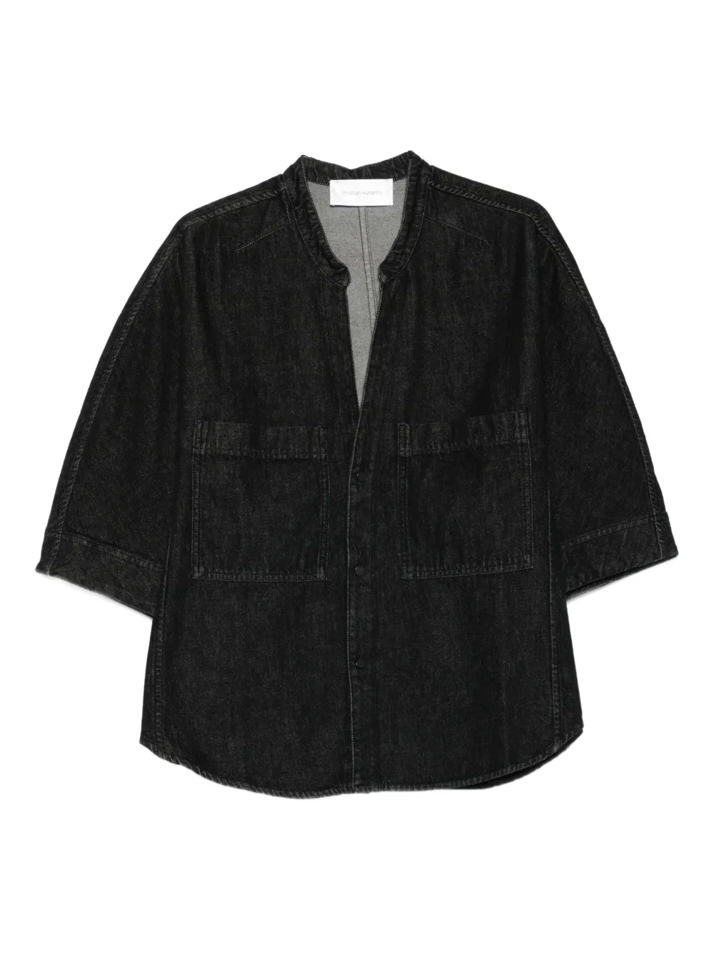 Топ Tampari с короткими рукавами и карманами Christian Wijnants, черный
Топ Tampari с короткими рукавами и карманами Christian Wijnants, черный