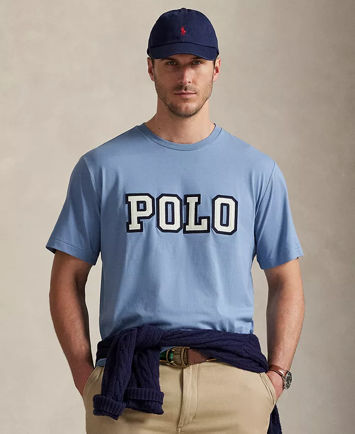 Мужская футболка с логотипом Big & Tall Polo Ralph Lauren, синий
Мужская футболка с логотипом Big & Tall Polo Ralph Lauren, синий