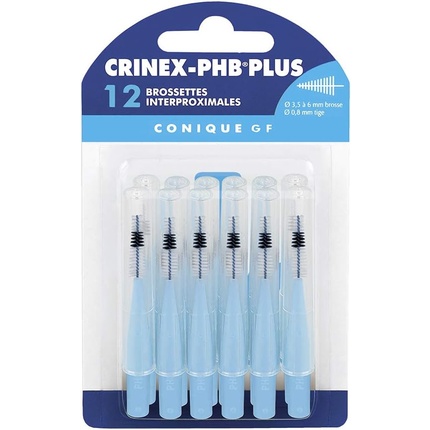 Коническая насадка-щетка PHB Plus, размер 1.3, синяя, блистер 12 шт.
Коническая насадка-щетка PHB Plus, размер 1.3, синяя, блистер 12 шт.