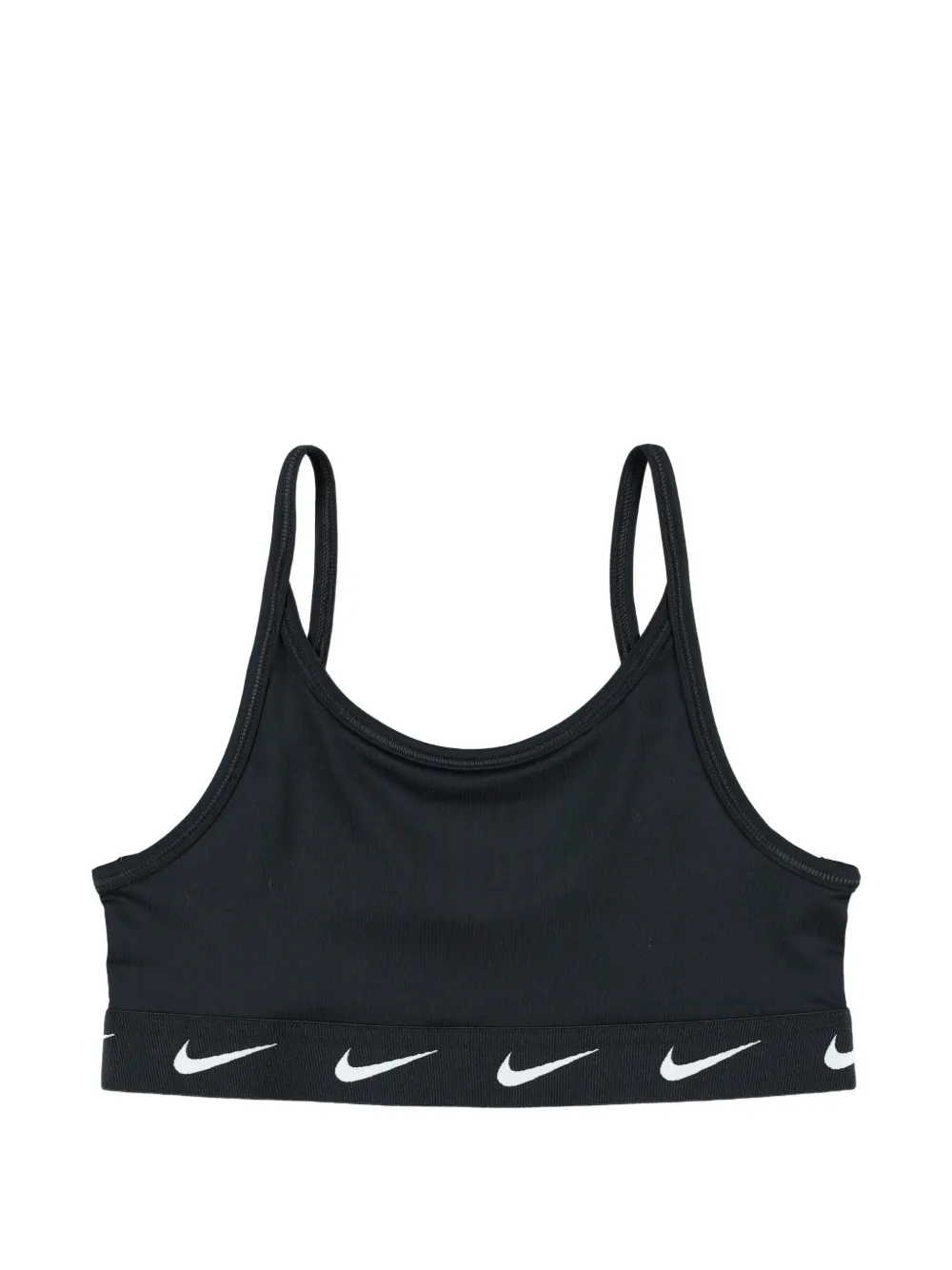 Спортивный бюстгальтер с логотипной лентой Nike Kids, черный
Спортивный бюстгальтер с логотипной лентой Nike Kids, черный