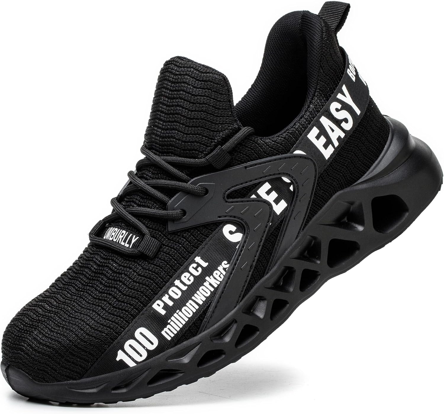 Кроссовки с стальными носками Micoklinlin для мужчин, легкие и дышащие ботинки, защита от ударов и проколов, модные нескользящие туристические кроссовки, черный
Кроссовки с стальными носками Micoklinlin для мужчин, легкие и дышащие ботинки, защита от ударов и проколов, модные нескользящие туристические кроссовки, черный