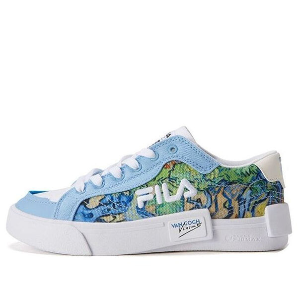 Кроссовки x van gogh skate shoes 'blue white' Fila, синий 
Кроссовки x van gogh skate shoes 'blue white' Fila, синий