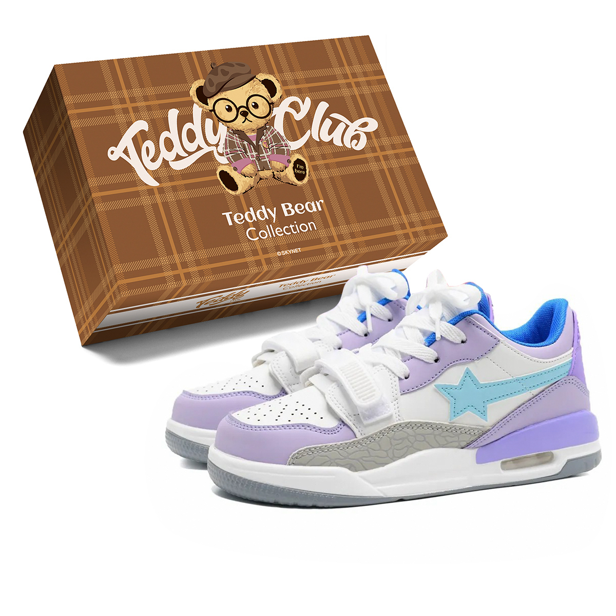 Teddy Bear Collection Абразивостойкие легкие поддерживающие низкие скейтбордские кроссовки для увеличения роста унисекс - сиреневый, цвет Lilac
Teddy Bear Collection Абразивостойкие легкие поддерживающие низкие скейтбордские кроссовки для увеличения роста унисекс - сиреневый, цвет Lilac