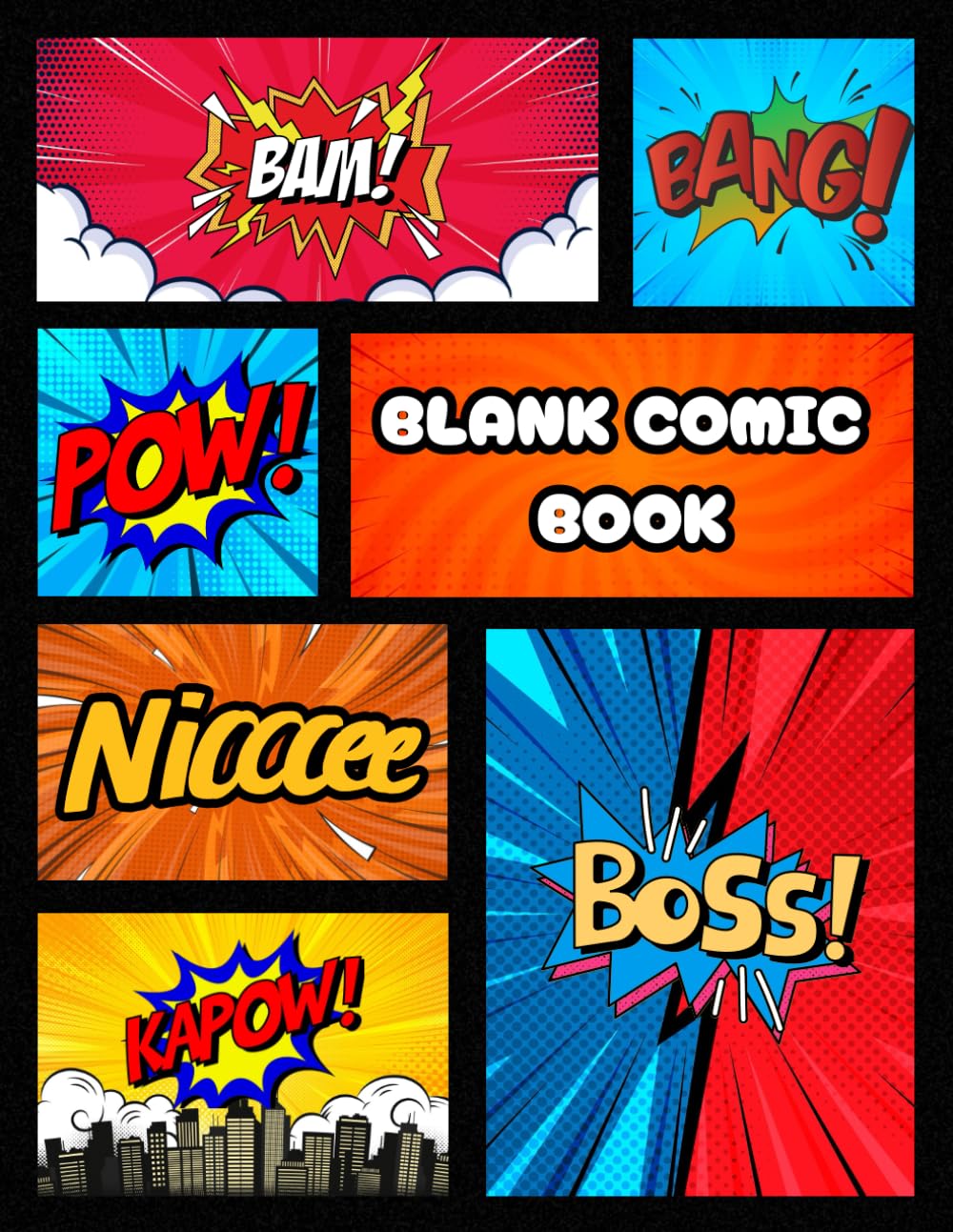 Blank Comic Book: Create your own comic book (Independently published)
Blank Comic Book: Create your own comic book (Independently published)