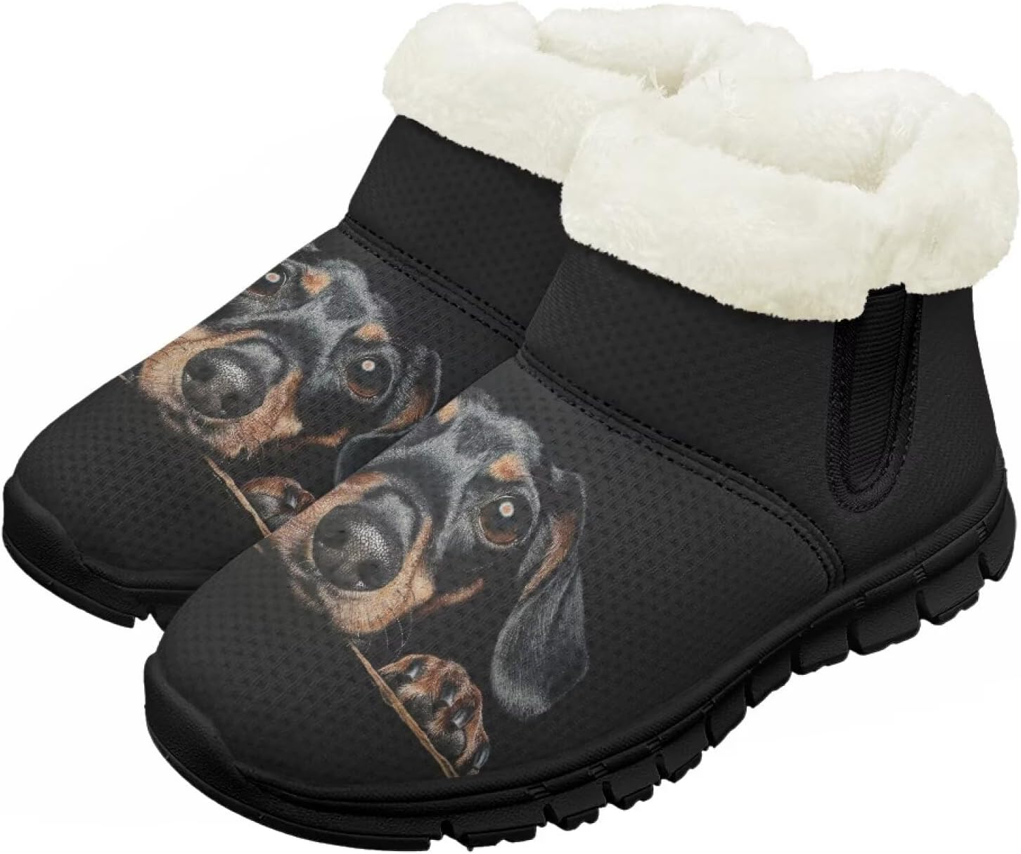 Детские зимние ботинки для девочек и мальчиков, теплые обувь с меховой подкладкой, противоскользящие модные ботильоны Chririnla, Cute Dachshund
Детские зимние ботинки для девочек и мальчиков, теплые обувь с меховой подкладкой, противоскользящие модные ботильоны Chririnla, Cute Dachshund