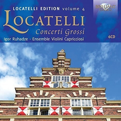 CD диск Locatelli / Ensemble Violini Capricciosi / Ruhadze: Locatelli: Concerti Grossi
CD диск Locatelli / Ensemble Violini Capricciosi / Ruhadze: Locatelli: Concerti Grossi