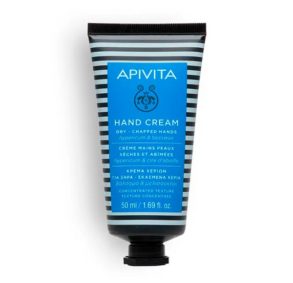 Крем для сухих и потрескавшихся рук с обогащенной текстурой Crema Manos Hidratante Apivita, 50 ml
Крем для сухих и потрескавшихся рук с обогащенной текстурой Crema Manos Hidratante Apivita, 50 ml