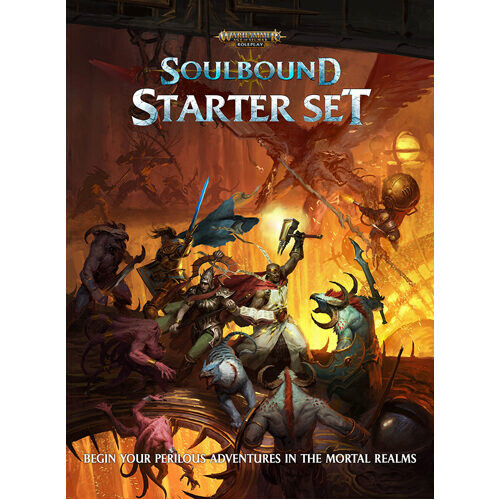 Книга Warhammer Age Of Sigmar: Soulbound – Starter Set Cubicle 7
Книга Warhammer Age Of Sigmar: Soulbound – Starter Set Cubicle 7