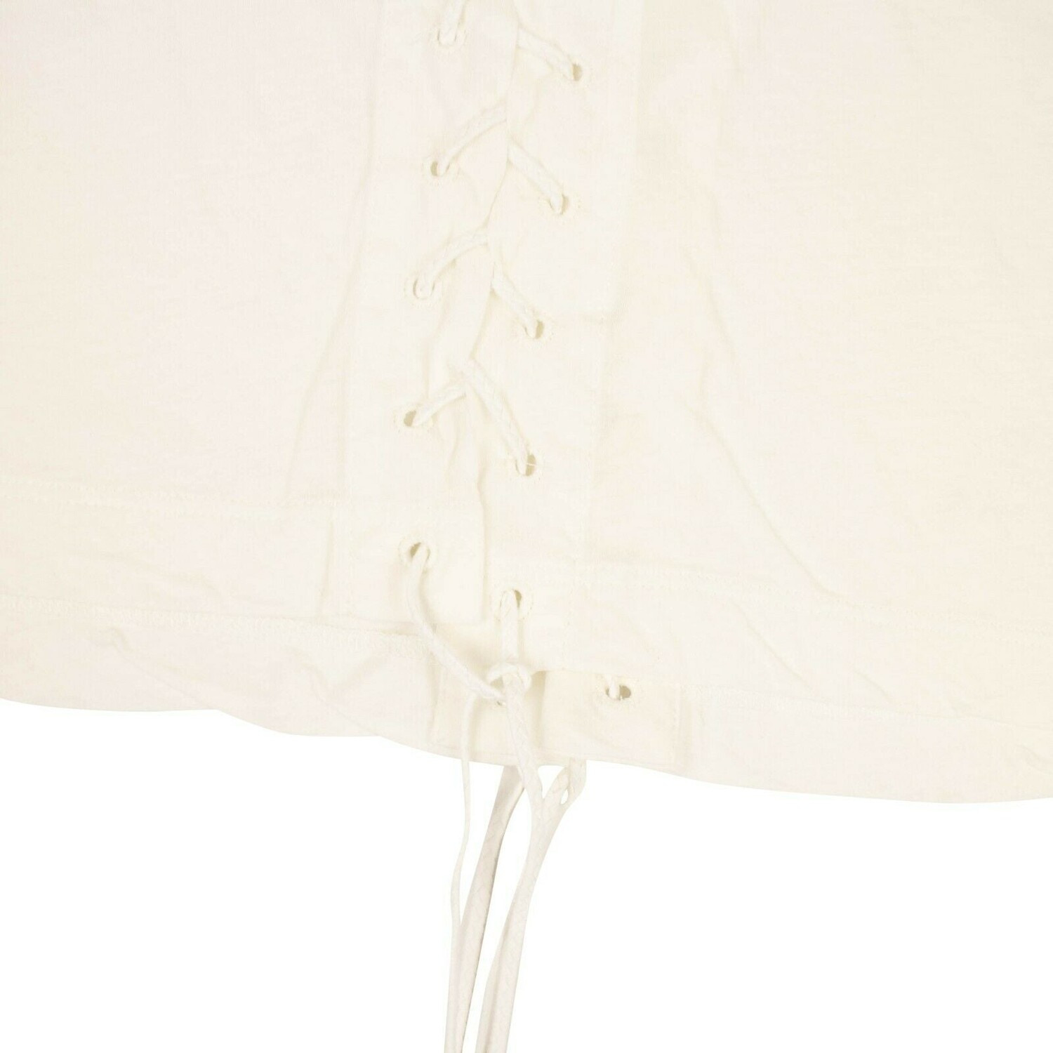 Футболка со шнуровкой Unravel Project — цвет слоновой кости, белый
Футболка со шнуровкой Unravel Project — цвет слоновой кости, белый