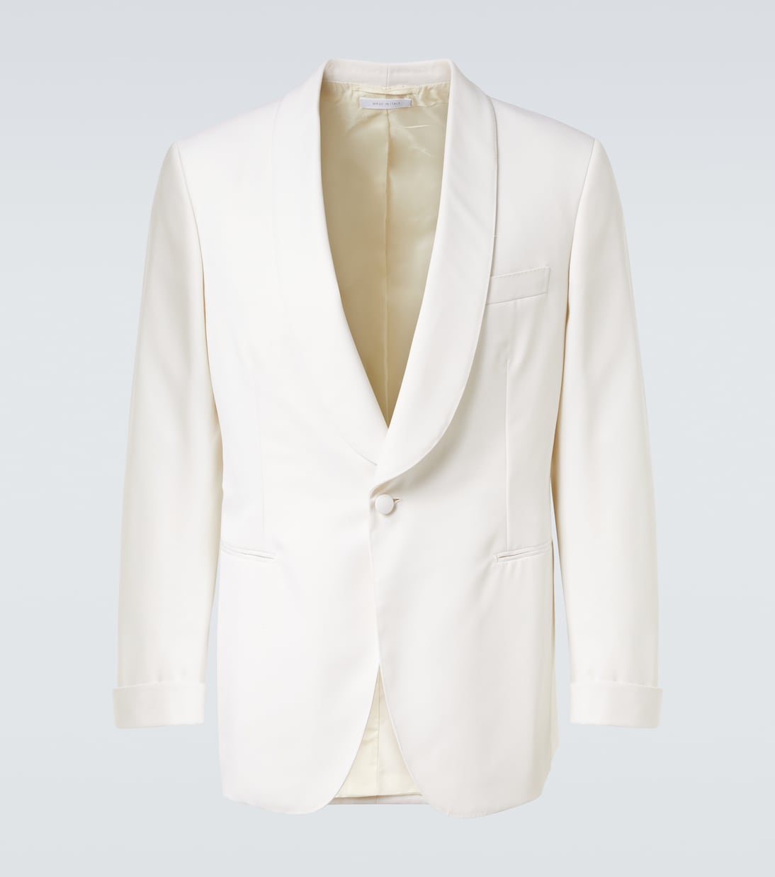 Шерстяной блейзер Brioni, белый
Шерстяной блейзер Brioni, белый