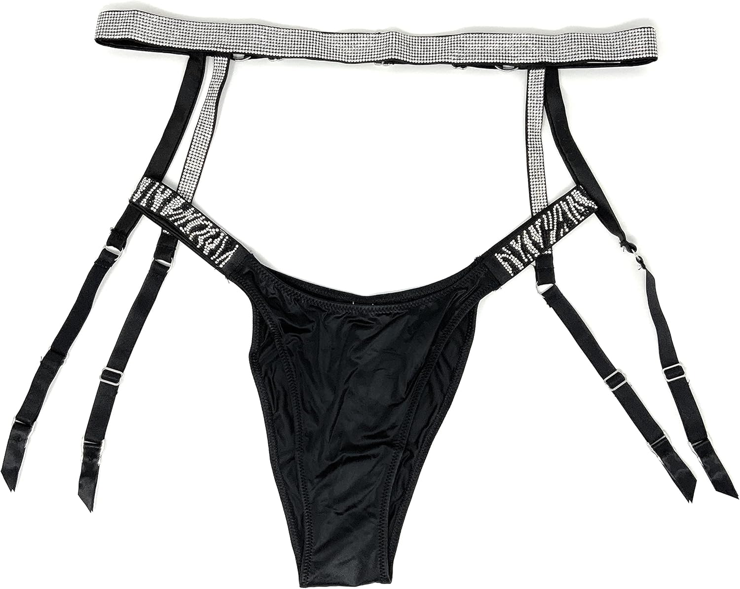 Victoria's Secret Bombshell Shine Strap бразильские трусики и подвязка, Black/Tiger
Victoria's Secret Bombshell Shine Strap бразильские трусики и подвязка, Black/Tiger