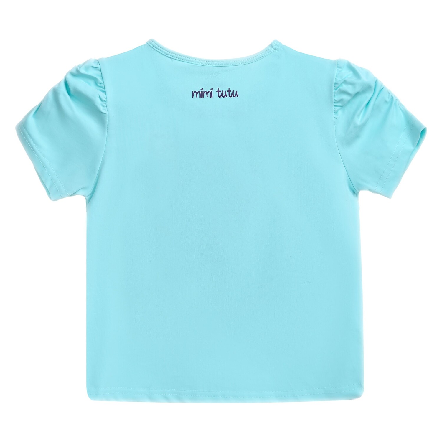 Синяя футболка с аппликацией в виде павлина Mimi Tutu, синий
Синяя футболка с аппликацией в виде павлина Mimi Tutu, синий