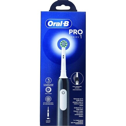 Oral-B Pro 1 8700216012935 Электрическая зубная щетка для взрослых Вращающаяся-колеблющаяся зубная щетка черная
Oral-B Pro 1 8700216012935 Электрическая зубная щетка для взрослых Вращающаяся-колеблющаяся зубная щетка черная