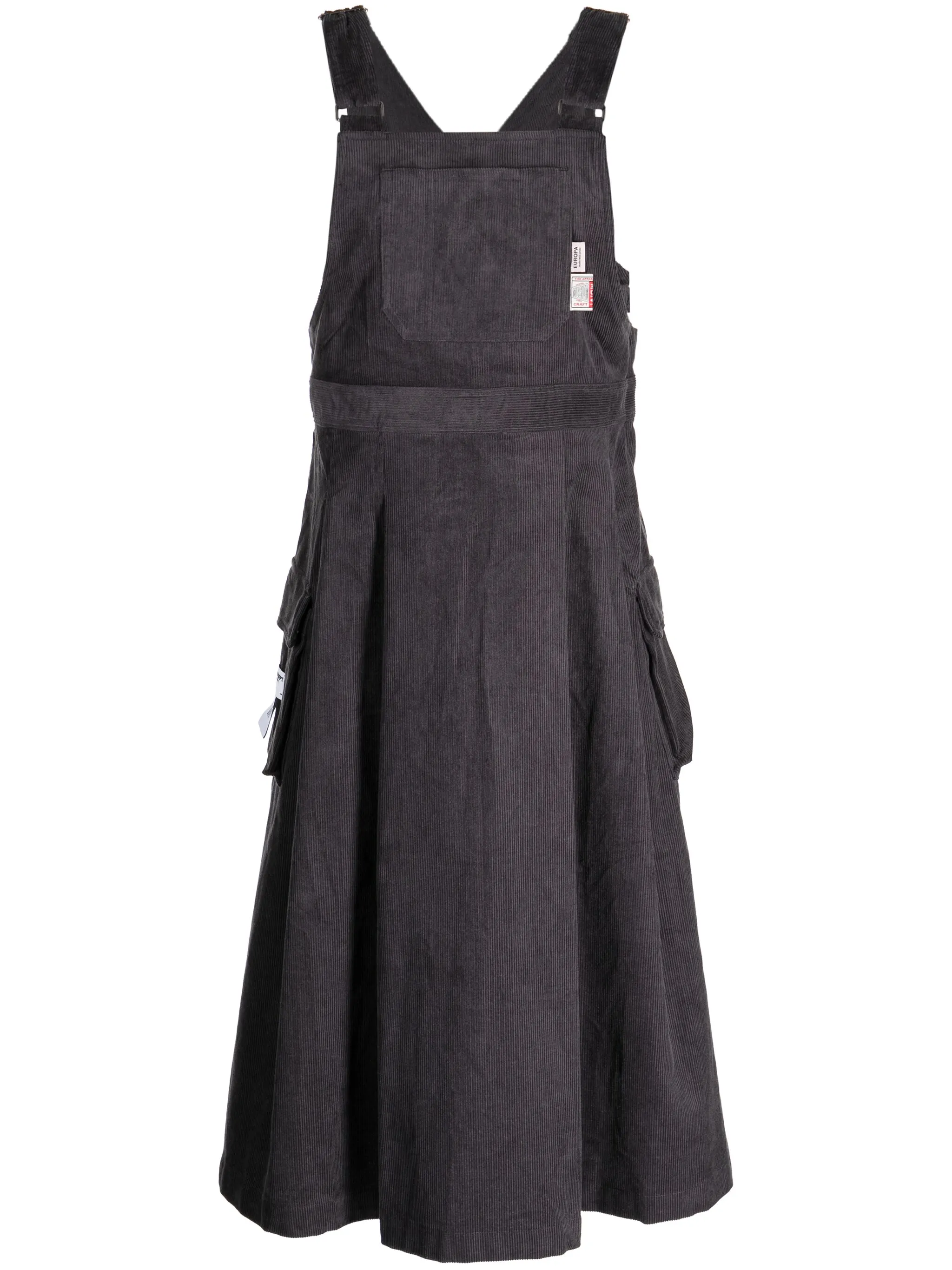 Платье с нашивкой-логотипом Musium Div., серый
Платье с нашивкой-логотипом Musium Div., серый