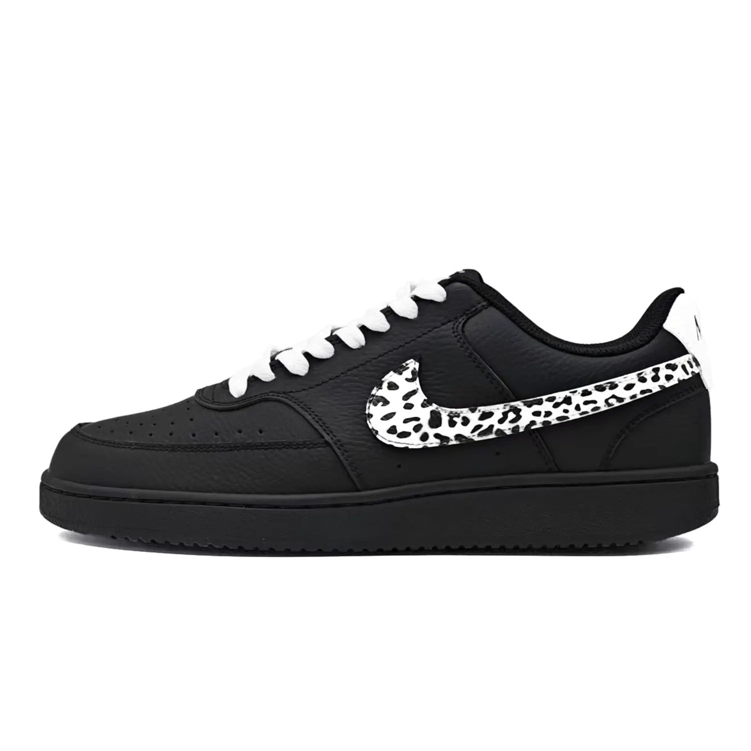 Court Vision 1 White Wild легкие и дышащие low top кроссовки для скейтбординга unisex Nike, черный
Court Vision 1 White Wild легкие и дышащие low top кроссовки для скейтбординга unisex Nike, черный