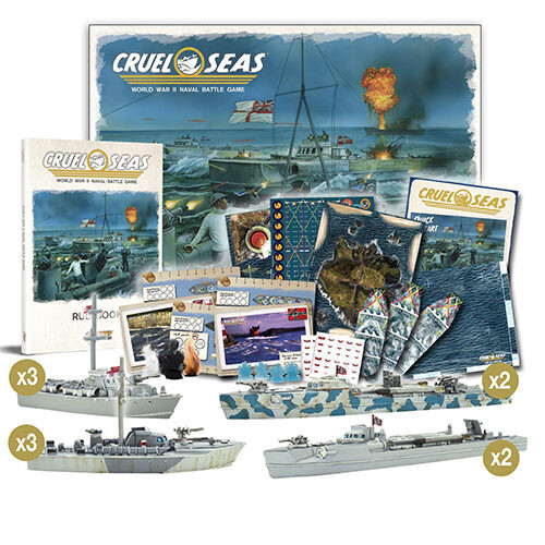Фигурки Cruel Seas Starter Set Warlord Games
Фигурки Cruel Seas Starter Set Warlord Games