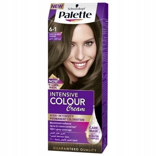 Палитра красителей 6-1 Темно-русый Palette
Палитра красителей 6-1 Темно-русый Palette