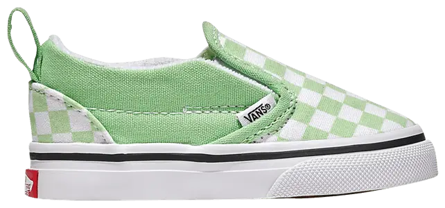 Кроссовки Vans Classic Slip-On V Toddler 'Checkerboard - Pistachio Green', зеленый
Кроссовки Vans Classic Slip-On V Toddler 'Checkerboard - Pistachio Green', зеленый
