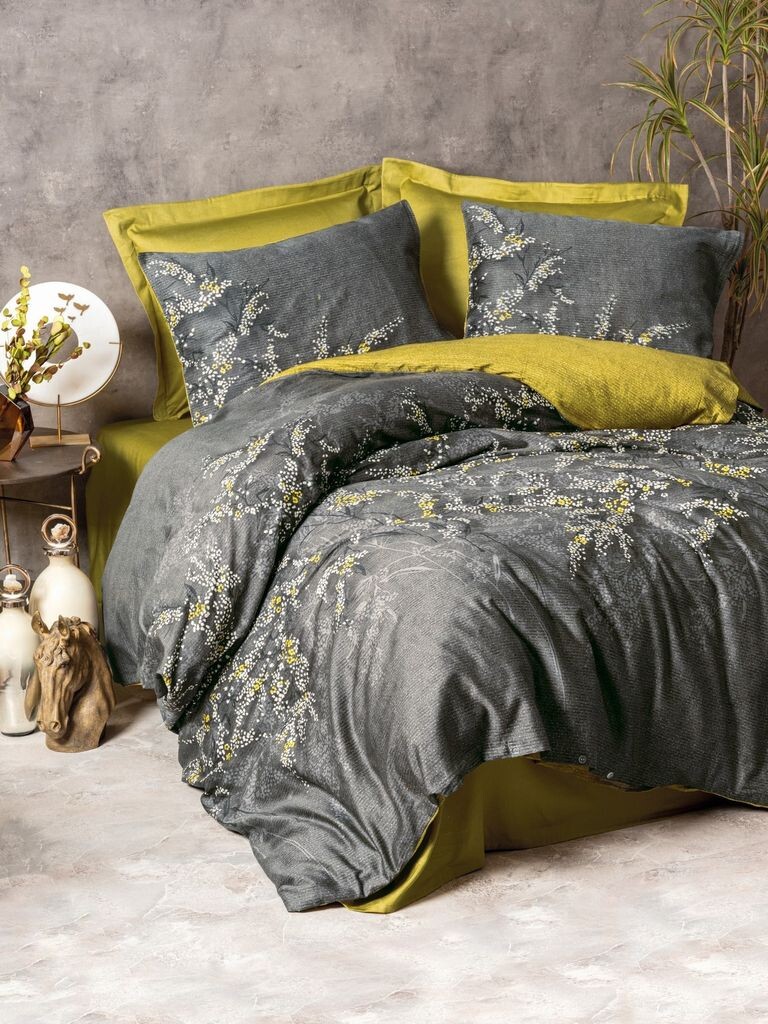 L'Essentiel Linge de Maison, Libby - Зеленый, Комплект пододеяльников Satin King (FR), Зеленый, 100 % хлопковый сатин, 240 x 220 см
L'Essentiel Linge de Maison, Libby - Зеленый, Комплект пододеяльников Satin King (FR), Зеленый, 100 % хлопковый сатин, 240 x 220 см