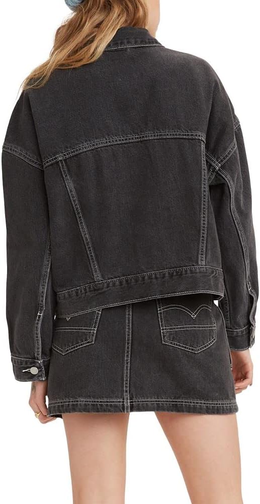 Levi's женские плотники-дальнобойщики, Black Stonewash
Levi's женские плотники-дальнобойщики, Black Stonewash