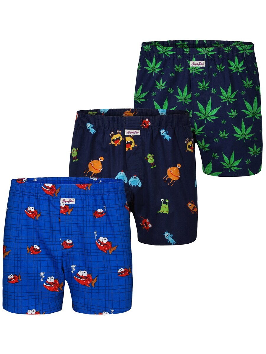 Шорты-боксеры Sugar Pine Boxer shorts Motiv Print Mix, разноцветный
Шорты-боксеры Sugar Pine Boxer shorts Motiv Print Mix, разноцветный