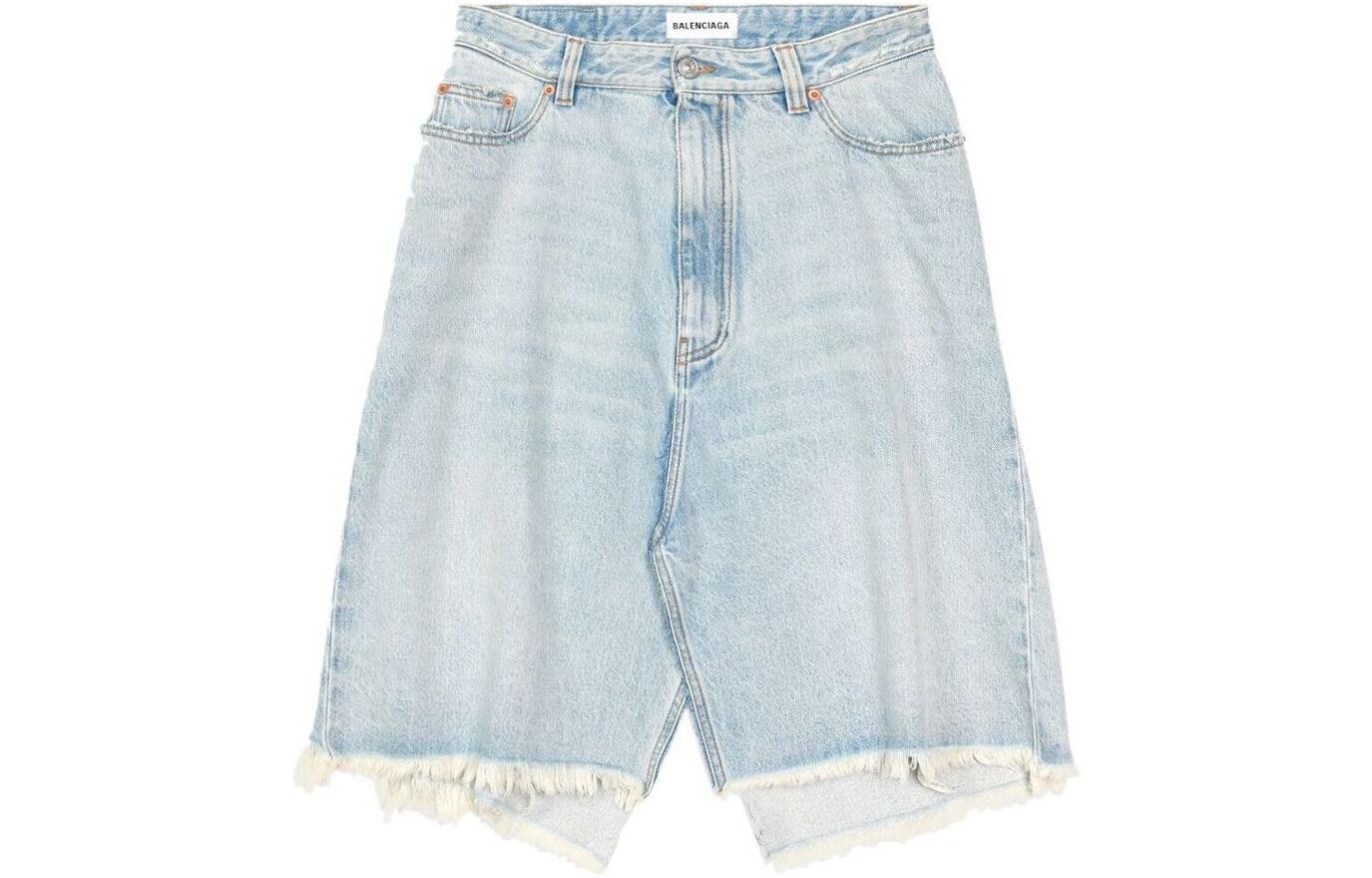 Юбка повседневная женская светло-голубая Balenciaga 
Юбка повседневная женская светло-голубая Balenciaga