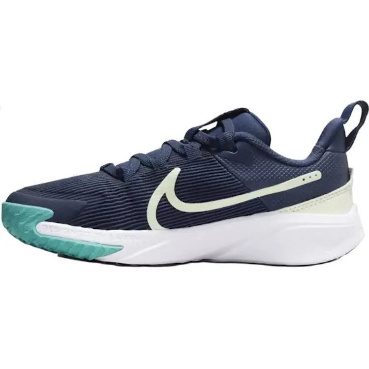 Nike Star Runner 4 нескользящие износостойкие низкие кроссовки для бега marine blue детские
Nike Star Runner 4 нескользящие износостойкие низкие кроссовки для бега marine blue детские