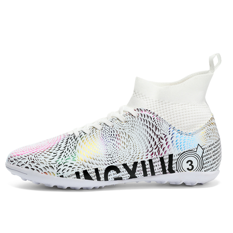 Футбольные бутсы для детей и подростков с высоким верхом, противоскользящие, анти-ударными, водонепроницаемые, легкие, амортизирующие CAMKIDS, белый
Футбольные бутсы для детей и подростков с высоким верхом, противоскользящие, анти-ударными, водонепроницаемые, легкие, амортизирующие CAMKIDS, белый