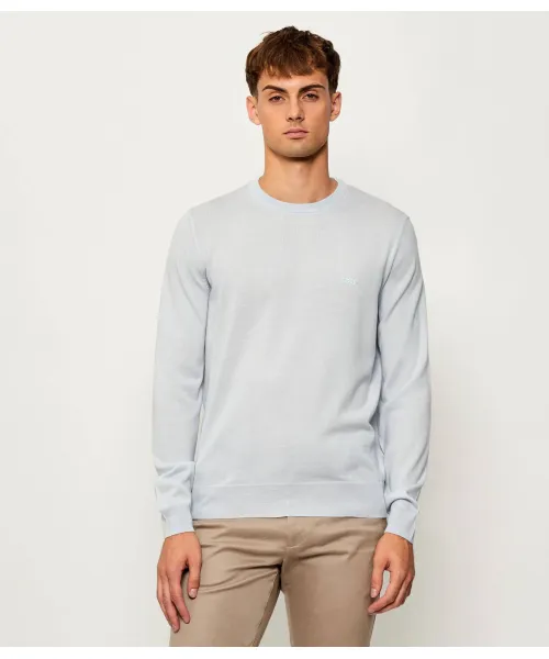 Шерстяной свитер на пуговицах Regular fit Boss, синий
Шерстяной свитер на пуговицах Regular fit Boss, синий