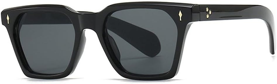 Ретро квадратные солнцезащитные очки для женщин с заклепками, градиентные линзы, защита от УФ-излучения UV400, ретро панк солнцезащитные очки для мужчин SKFGNX, Glossy Black Grey
Ретро квадратные солнцезащитные очки для женщин с заклепками, градиентные линзы, защита от УФ-излучения UV400, ретро панк солнцезащитные очки для мужчин SKFGNX, Glossy Black Grey