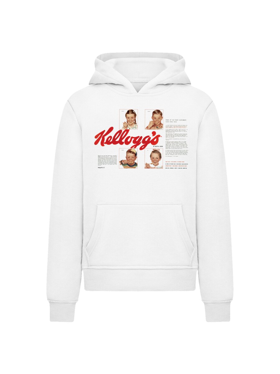 Толстовка F4NT4STIC Kelloggs Corn Flakes Cereal Box Children Retro, белый
Толстовка F4NT4STIC Kelloggs Corn Flakes Cereal Box Children Retro, белый