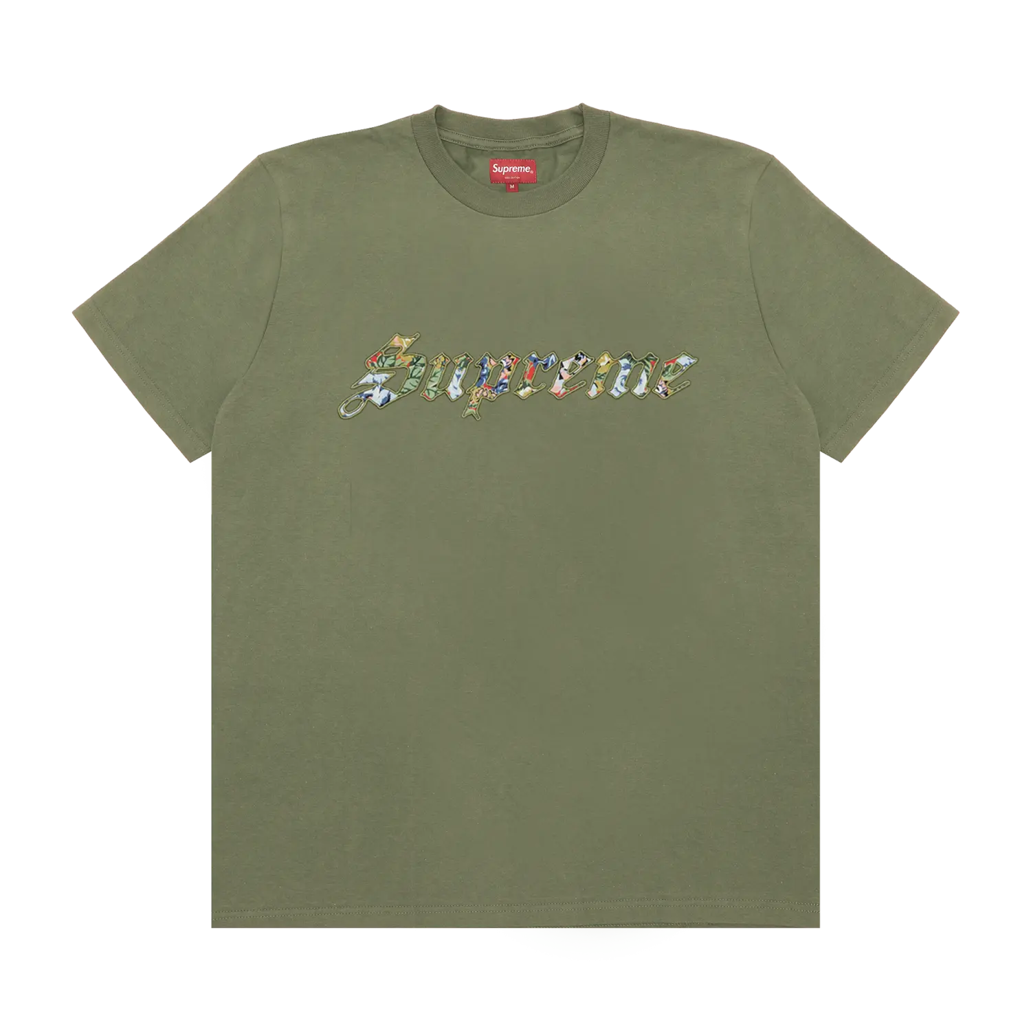 Топ с короткими рукавами Supreme с цветочной аппликацией, цвет Оливковый
Топ с короткими рукавами Supreme с цветочной аппликацией, цвет Оливковый