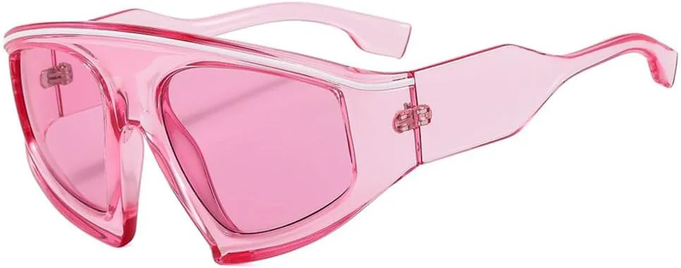 Солнцезащитные очки «кошачий глаз» в стиле панк для женщин, большие спортивные солнцезащитные очки для мужчин, защита от ультрафиолета UV400 HDUBFY, Pink
Солнцезащитные очки «кошачий глаз» в стиле панк для женщин, большие спортивные солнцезащитные очки для мужчин, защита от ультрафиолета UV400 HDUBFY, Pink