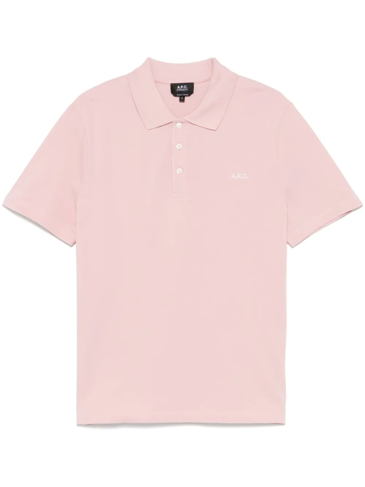Футболка-поло из хлопка APC A.P.C., розовый
Футболка-поло из хлопка APC A.P.C., розовый