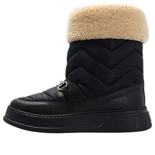 Кроссовки chevron boot with horsebit 'black' Gucci, черный
Кроссовки chevron boot with horsebit 'black' Gucci, черный