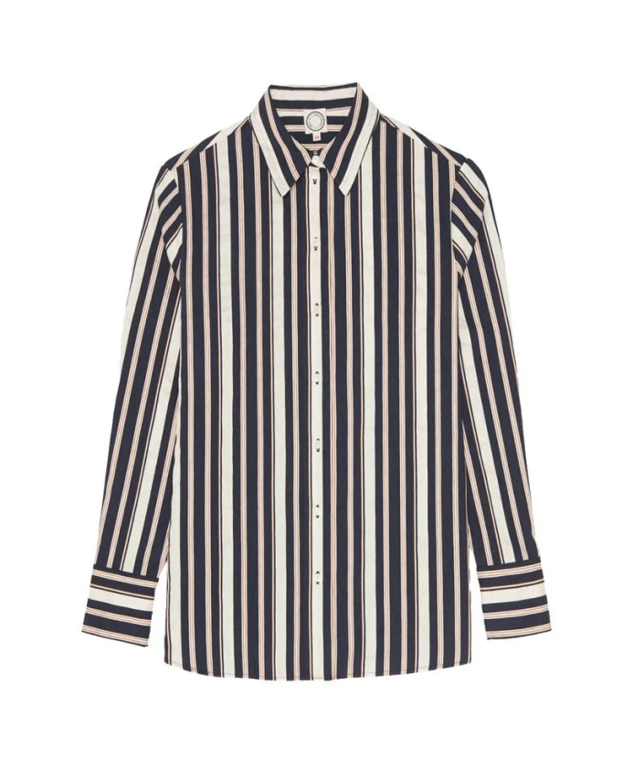 Рубашка Maureen в мультико полоску Ines De La Fressange Paris, мультиколор 
Рубашка Maureen в мультико полоску Ines De La Fressange Paris, мультиколор