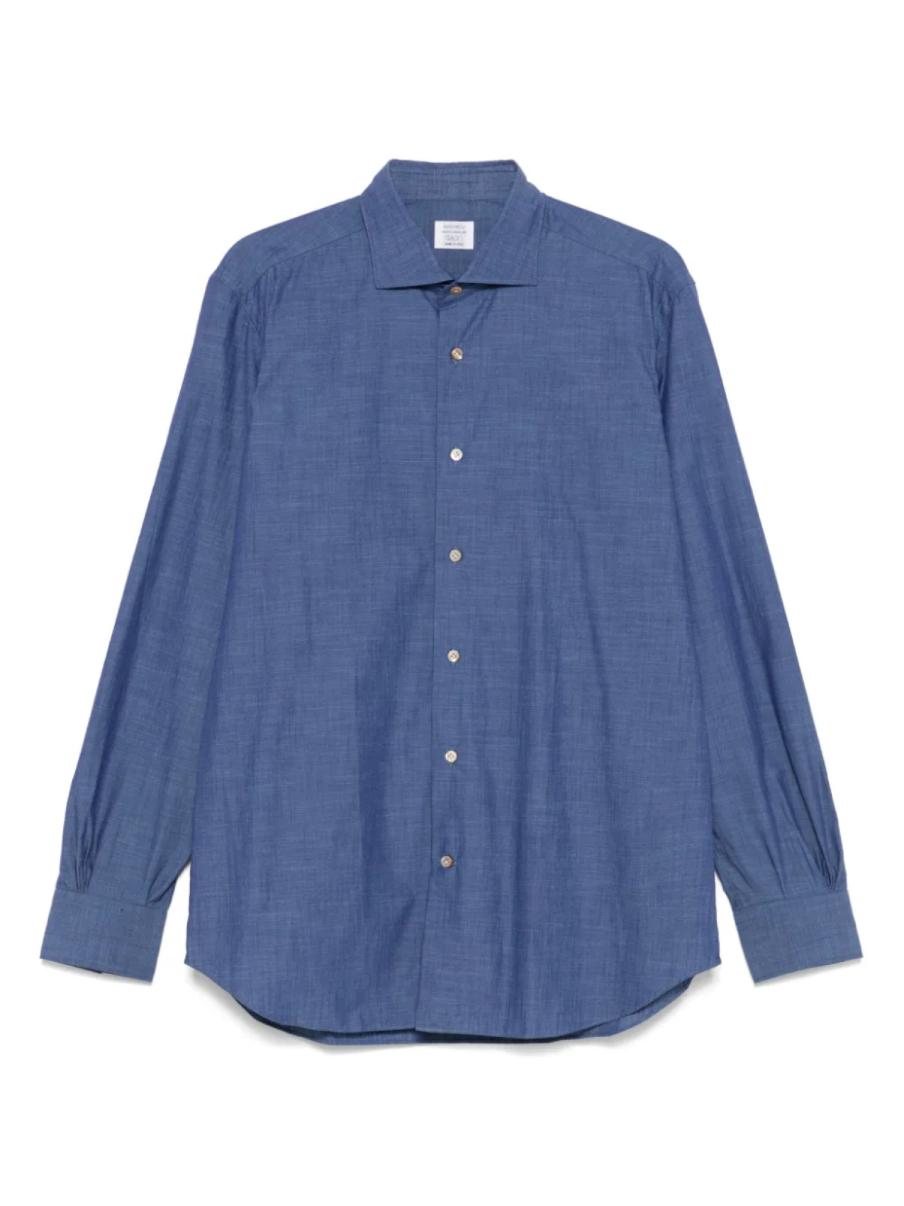 Рубашка из хлопка Mazzarelli, синий 
Рубашка из хлопка Mazzarelli, синий