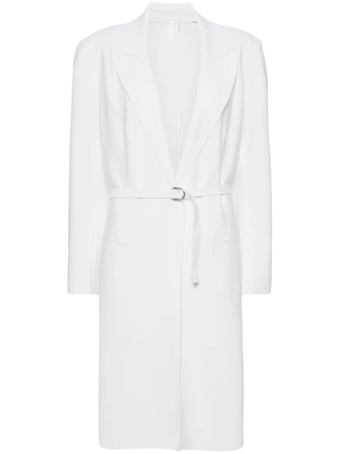Norma Kamali однобортное пальто, белый
Norma Kamali однобортное пальто, белый